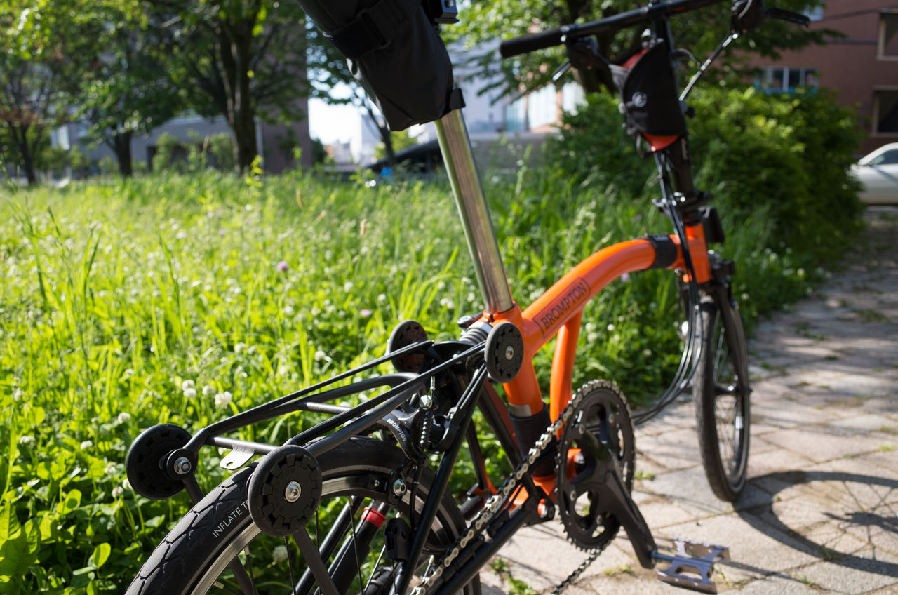 軽さ＋機能 ～ H&H Titanium Rear Carrier MINI (BLACK) : 山に野に川