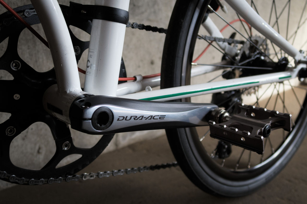 DAHON Speed Falcoのプチ軽量化(5) ～ ハブ＆BB/クランク交換