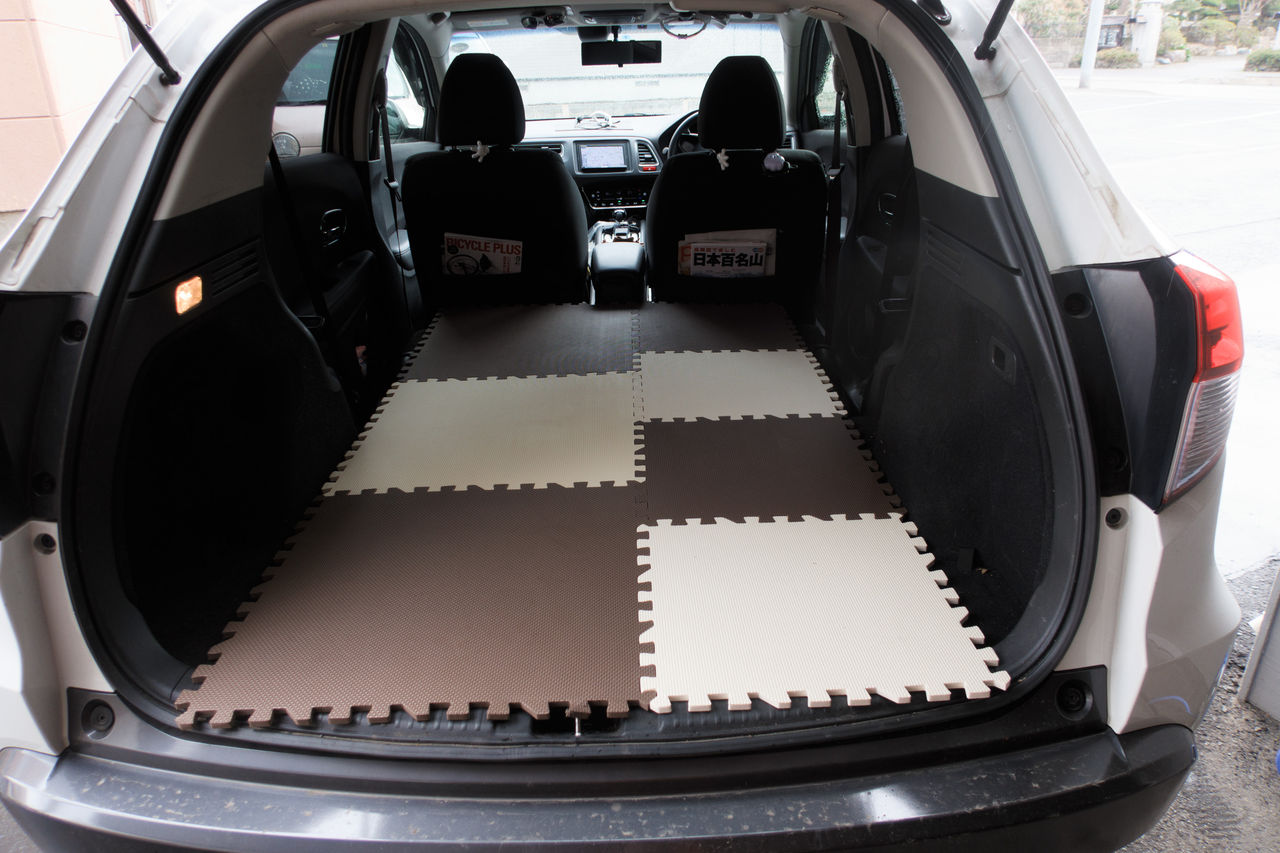 Mtb朝練とhonda Vezel フルフラット化 5 14 山に野に川に呑みに