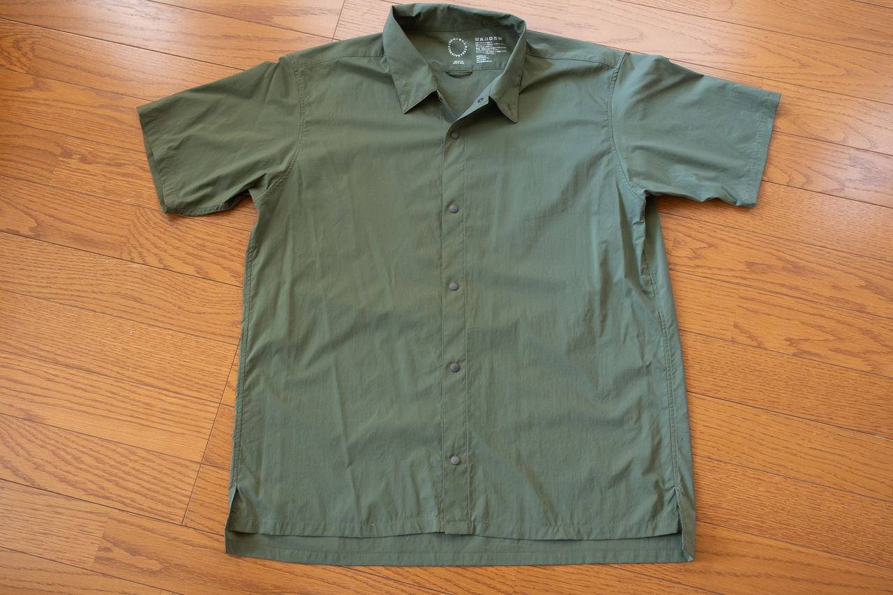 限定製作】 山と道 Bamboo Short Sleeve Shirt kead.al