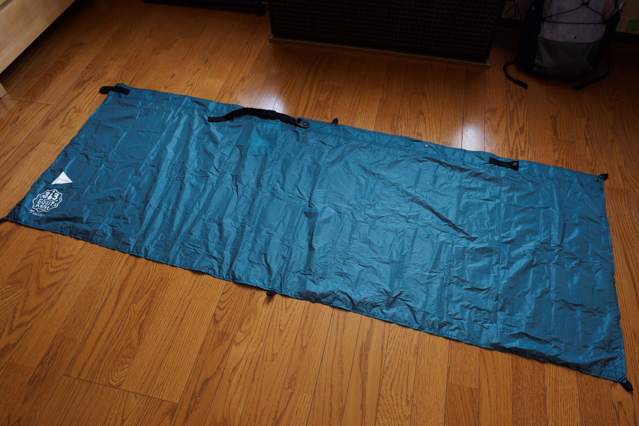 スカート初体験！ ～ and wander × 363 Equipment Groundsheet skirts 