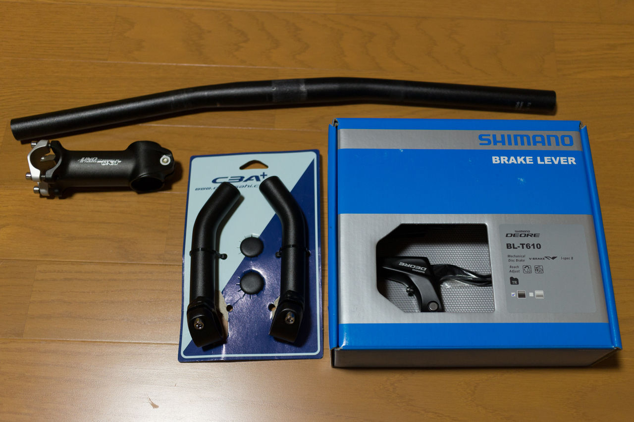 Cannondale Quick4(2012) シクロクロス化(その4) : 山に野に川に呑みに