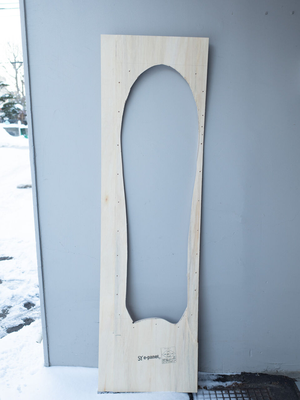 雪板 (snow toy) を作ってみた : 山に野に川に呑みに 雪板 (snow toy) を作ってみた : 山に野に川に呑みに