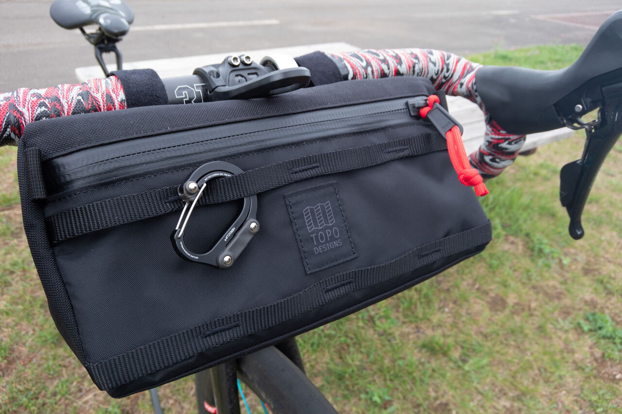 おしゃれなフロントバッグ [TOPO DESIGNS bike bag] : 山に野に川に呑みに