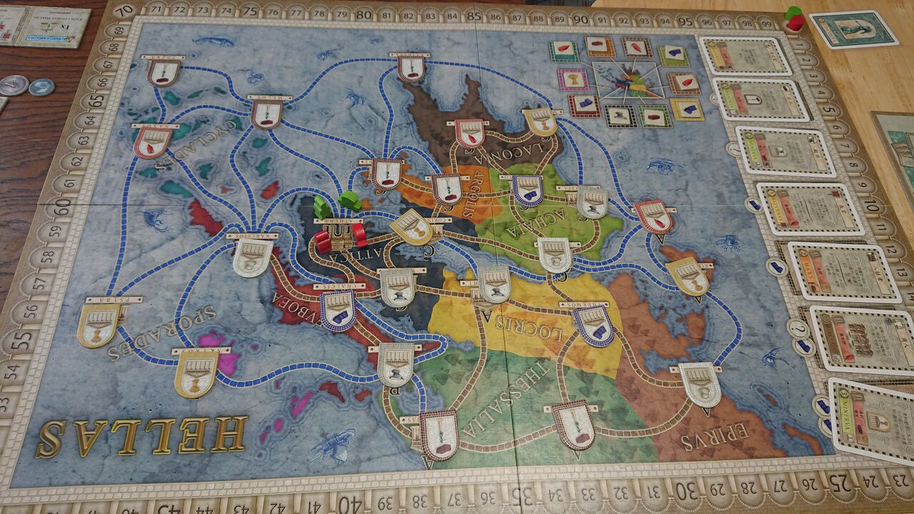 コンコルディア ヘラスマップ サルサ拡張 ミニ拡張 21 3 23 ボドゲ百番勝負