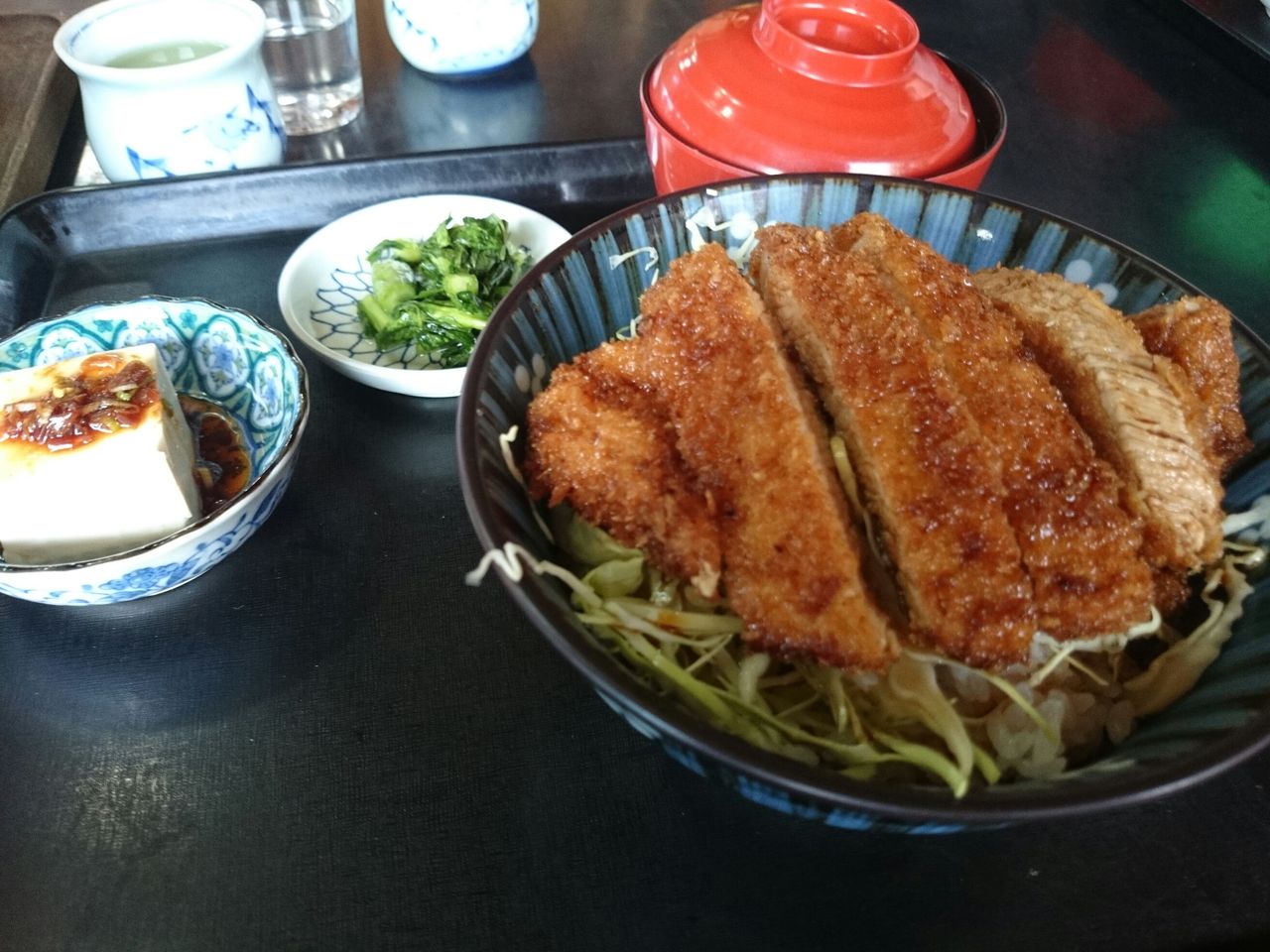 駒ヶ根のソースカツ丼 雑種なネコとスポーツスターと