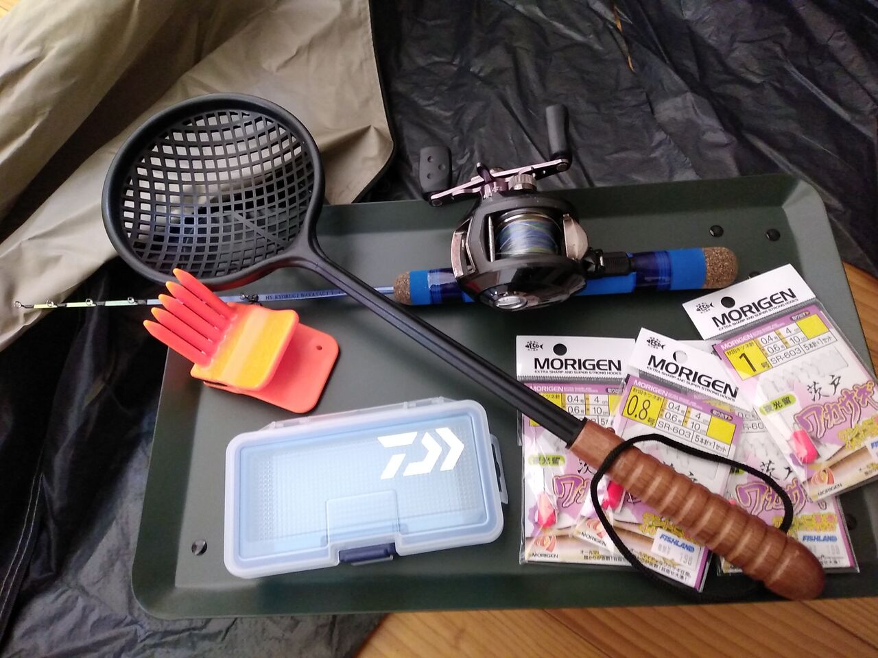 ワカサギ釣り 自前の道具揃えました Teturoの日記 ワカサギ釣り 自前の道具揃えました Teturoの日記
