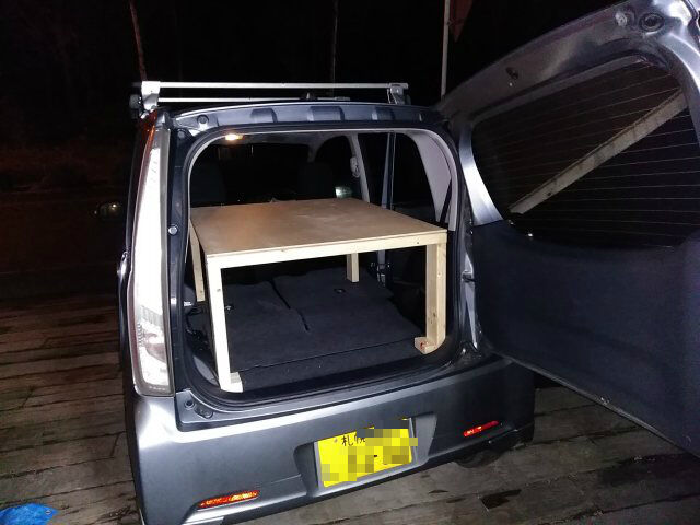 簡単diy 軽自動車の荷物棚を作りました Teturoの日記