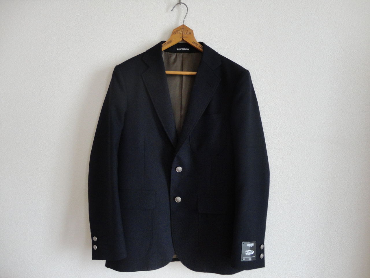 TODDSNYDER ジャケット　ネイビー　ブレザー TODDSNYDER ジャケット ネイビー ブレザー TODD SNYDER ネイビー
