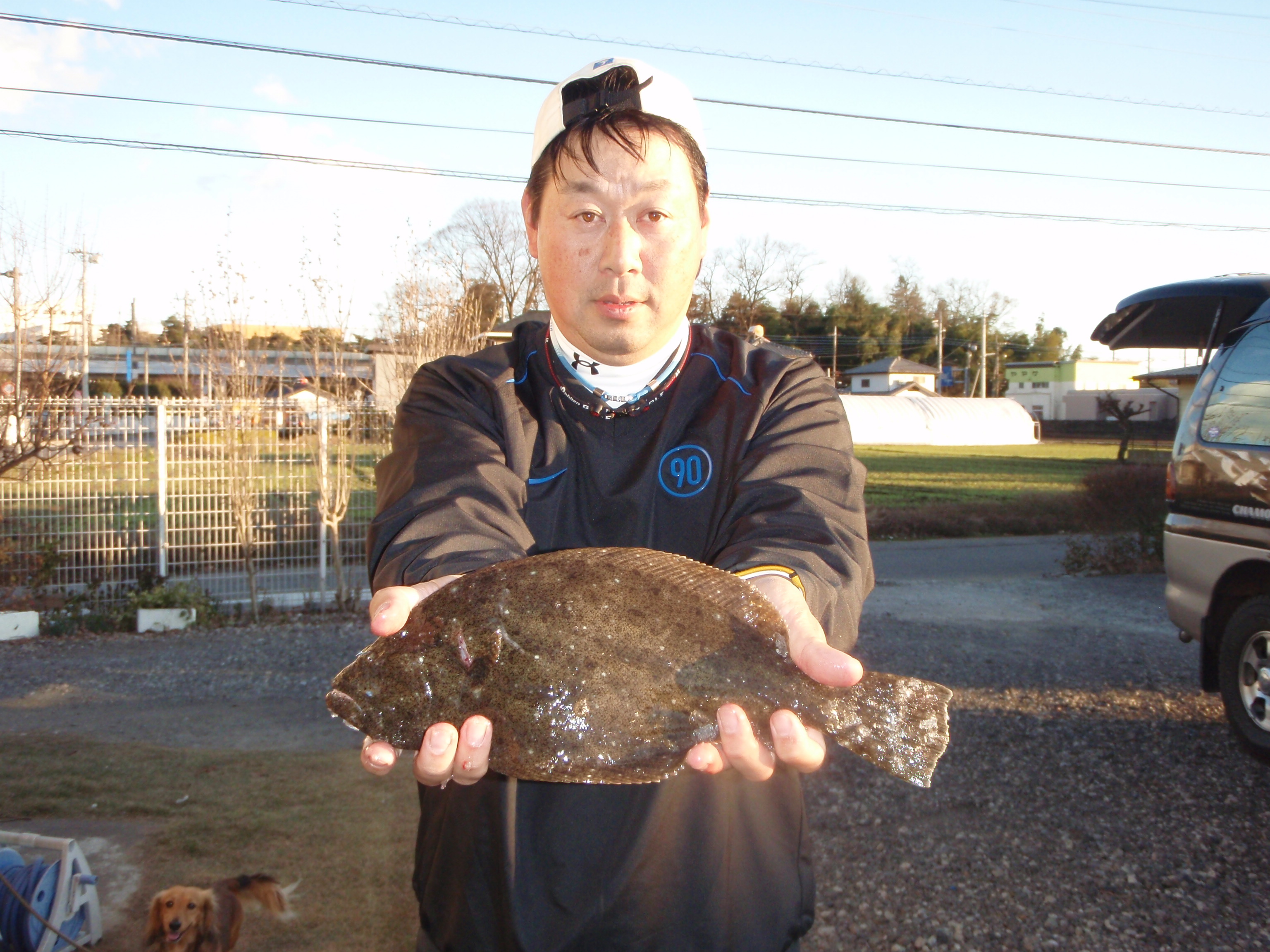 那珂湊沖のヒラメ釣り出動 鮎のチカラ