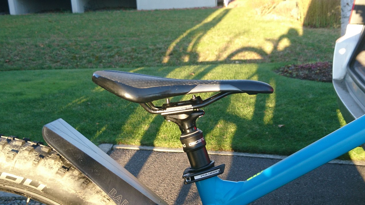ドロッパーシートポスト(Brand-X ascend)をMTBに取り付けた