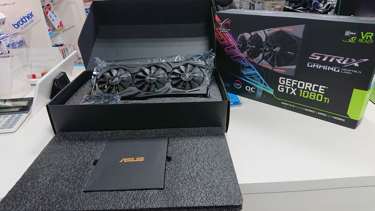 中古情報】ASUS製GTX1080Ti搭載グラボ&フルタワーPCケース入荷 中古情報】ASUS製GTX1080Ti搭載グラボ&フルタワーPCケース入荷