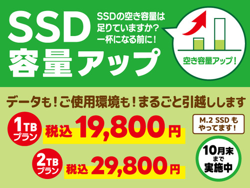SSD換装