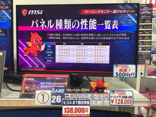 この夏はMSI製ゲーミングモニターが熱い！