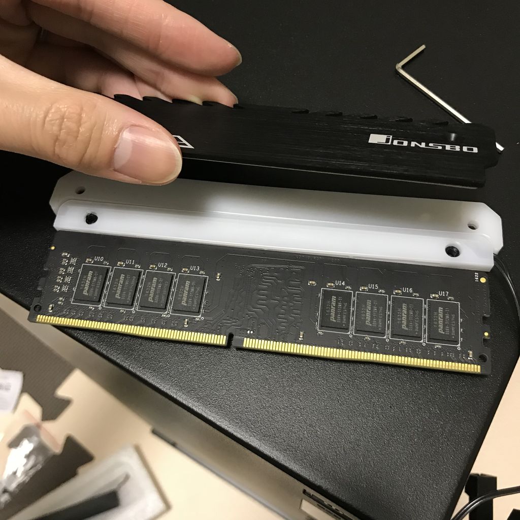 パワーデポ探検隊 八戸店 メモリを光らせよう Jonsbo Nc 1取付けレビュー