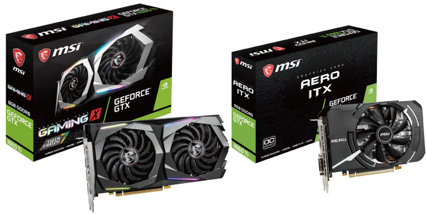 グラフィックボード・グラボ・ビデオカード MSI GeForce GTX 1660 Ti AERO ITX 6GOC Amazon | MSI GeForce GTX 1660 Ti AERO ITX 6G OC グラフィック