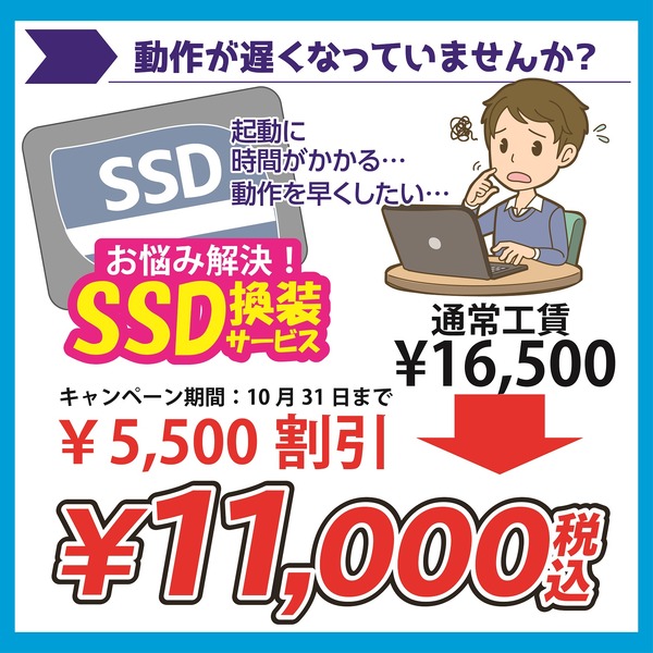 SSD換装