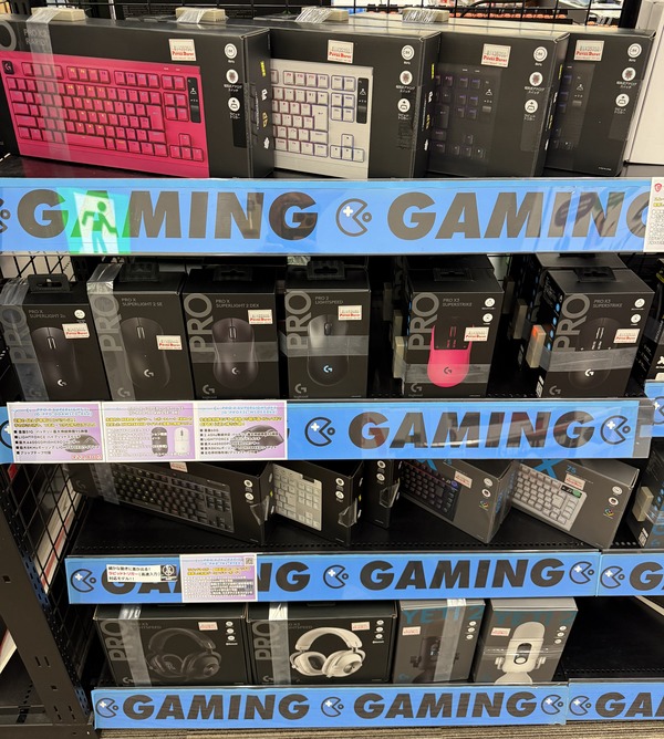 新作ゲーミングデバイスが続々入荷！