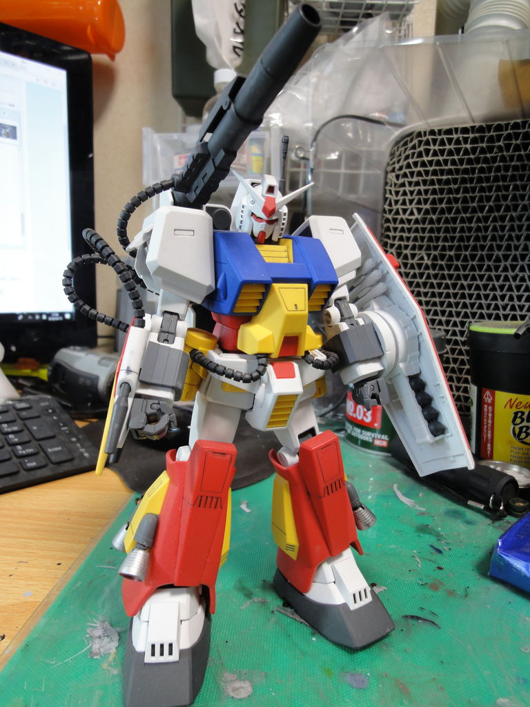 Mg Fa 78 1 フルアーマーガンダム 完成 ガンプラクエスト Powered By Ring