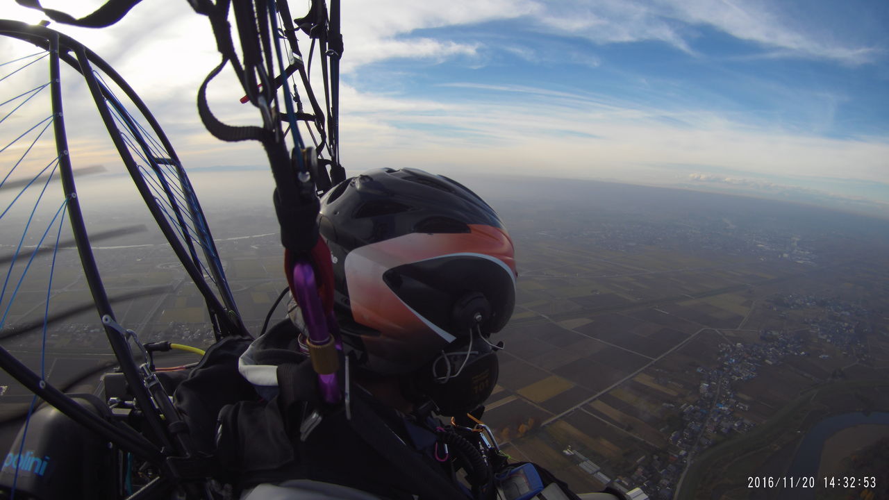 16 11 久びさの筑波山行き 紅葉偵察 パワードパラグライダー Ppg Fun Club