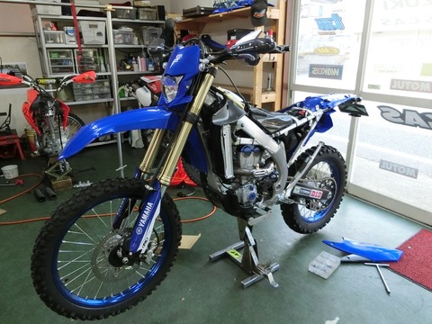 WR250Fに電動ファンを追加 : バイク修理人生