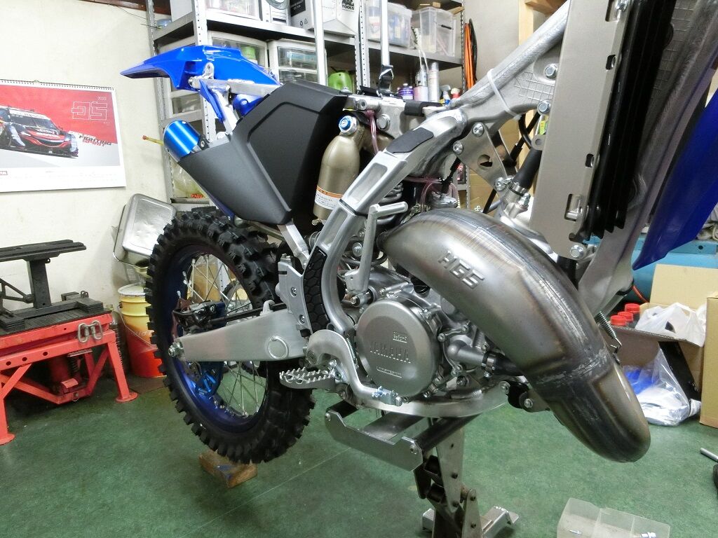 YZ125X HGSマフラー : バイク修理人生 YZ125X HGSマフラー : バイク修理人生
