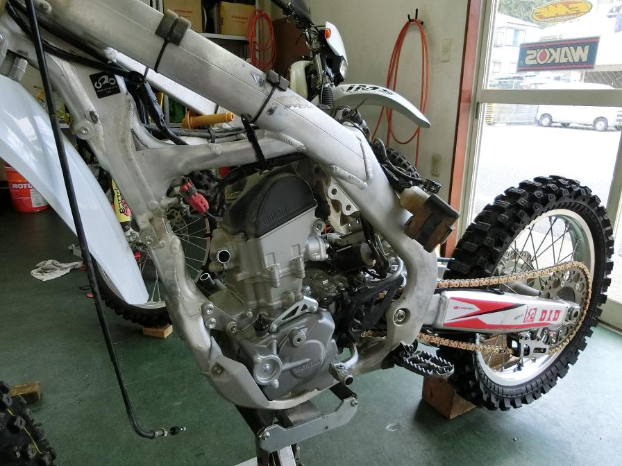 ｃｒｆ２５０ｒ エンジンｏｈ バイク修理人生