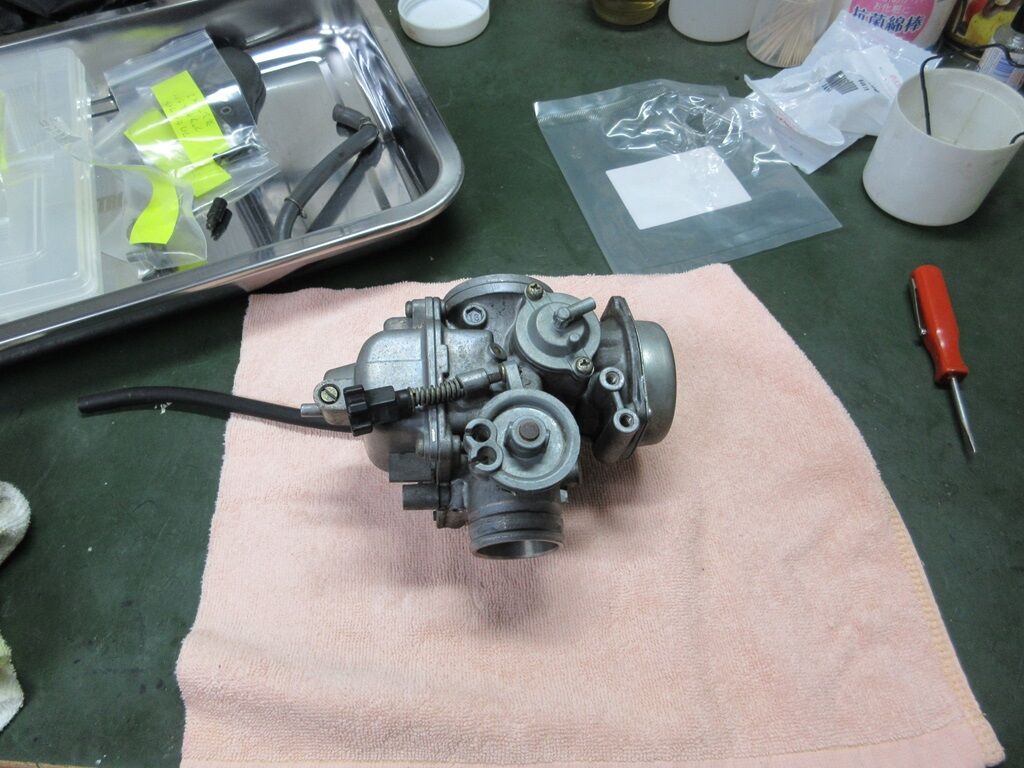 FTR223 キャブレターOH : バイク修理人生