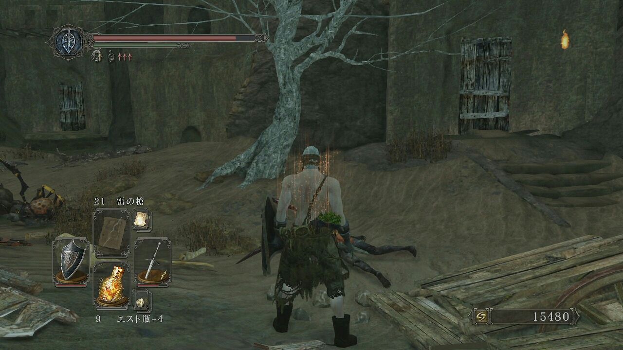 139 ダークソウル２攻略輝石街ジェルドラその11ジェルドラの隠れ処の鍵を使って刻印のガントレットを取ろう ポヨンのゲーム攻略トロフィー獲得情報ブログ