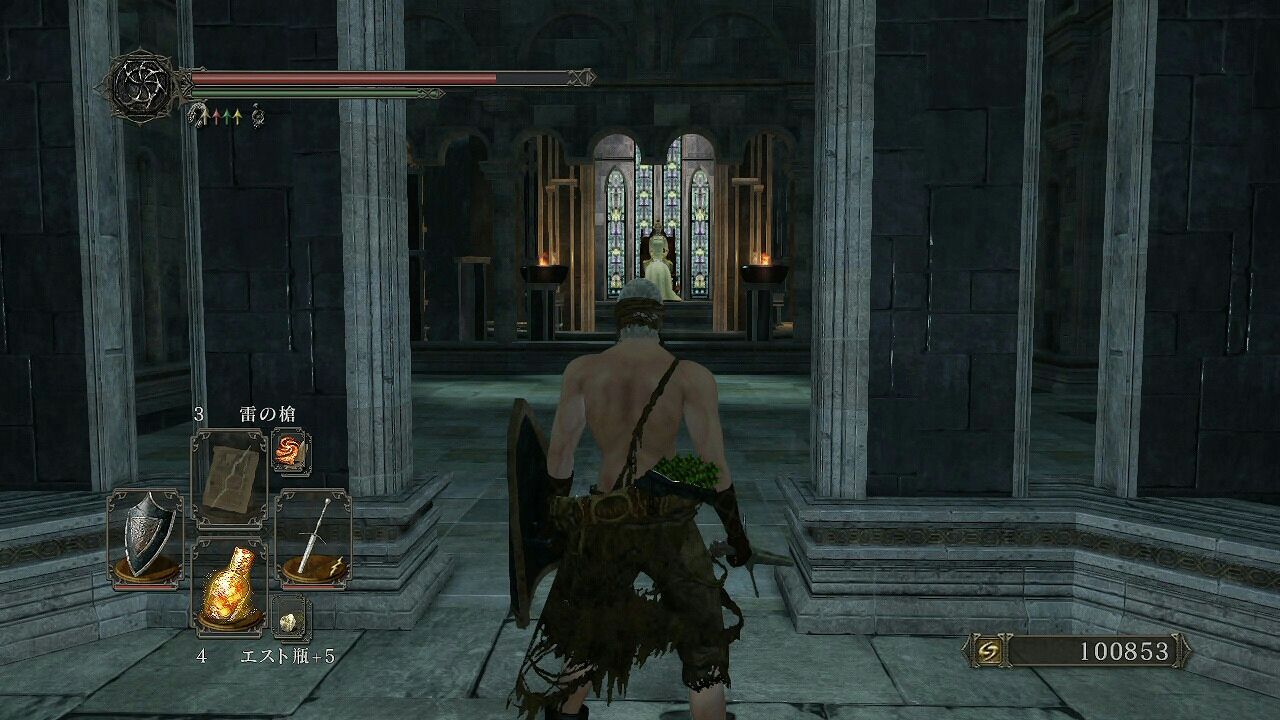 187 ダークソウル２攻略王城ドラングレイグその４ボス戦竜騎兵 2体を倒そう ポヨンのゲーム攻略トロフィー獲得情報ブログ