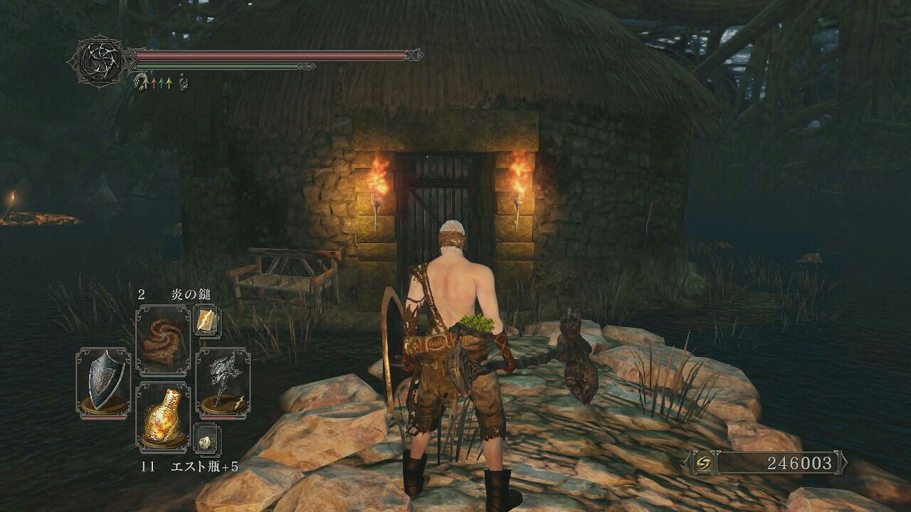 191 ダークソウル２攻略アマナの祭壇その１篝火 祈りの塔から篝火 崩れた遺跡への行き方 ポヨンのゲーム攻略トロフィー獲得情報ブログ