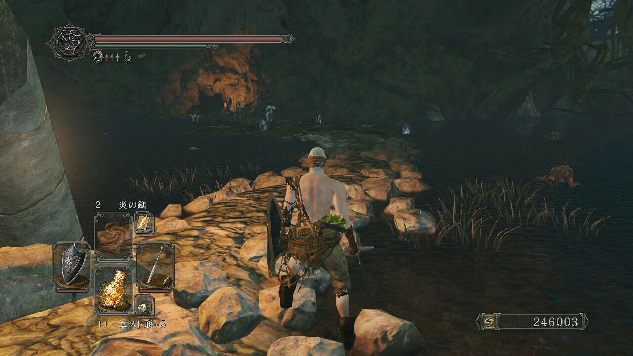 191 ダークソウル２攻略アマナの祭壇その１篝火 祈りの塔から篝火 崩れた遺跡への行き方 ポヨンのゲーム攻略トロフィー獲得情報ブログ