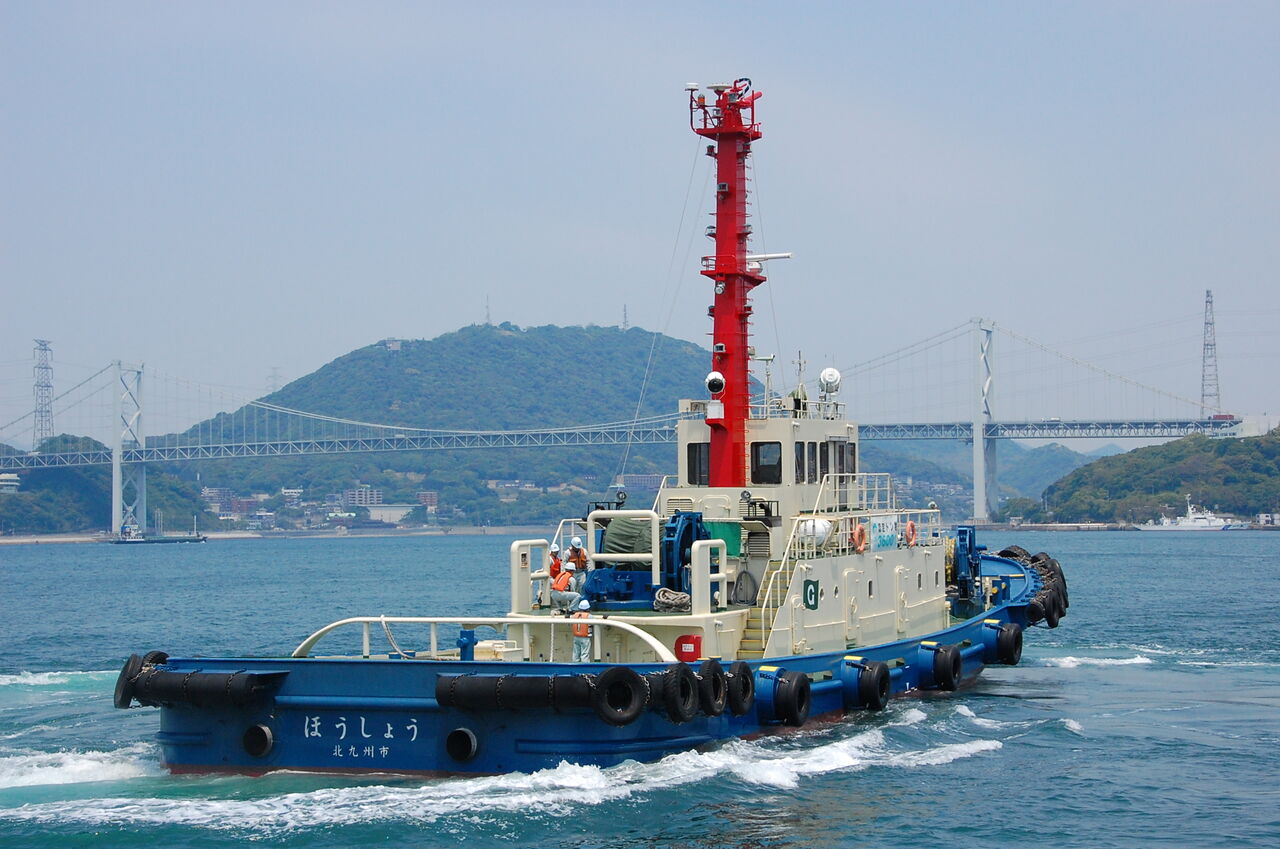 タグボートほうしょう 門司港にて 曳舟 きままにのblog