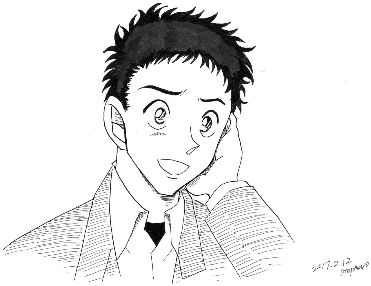 名探偵コナンの減らせば輝く千葉刑事 らくがき星乙