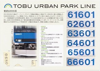東武鉄道 令和6年6月6日記念乗車券 : 厚紙散歩
