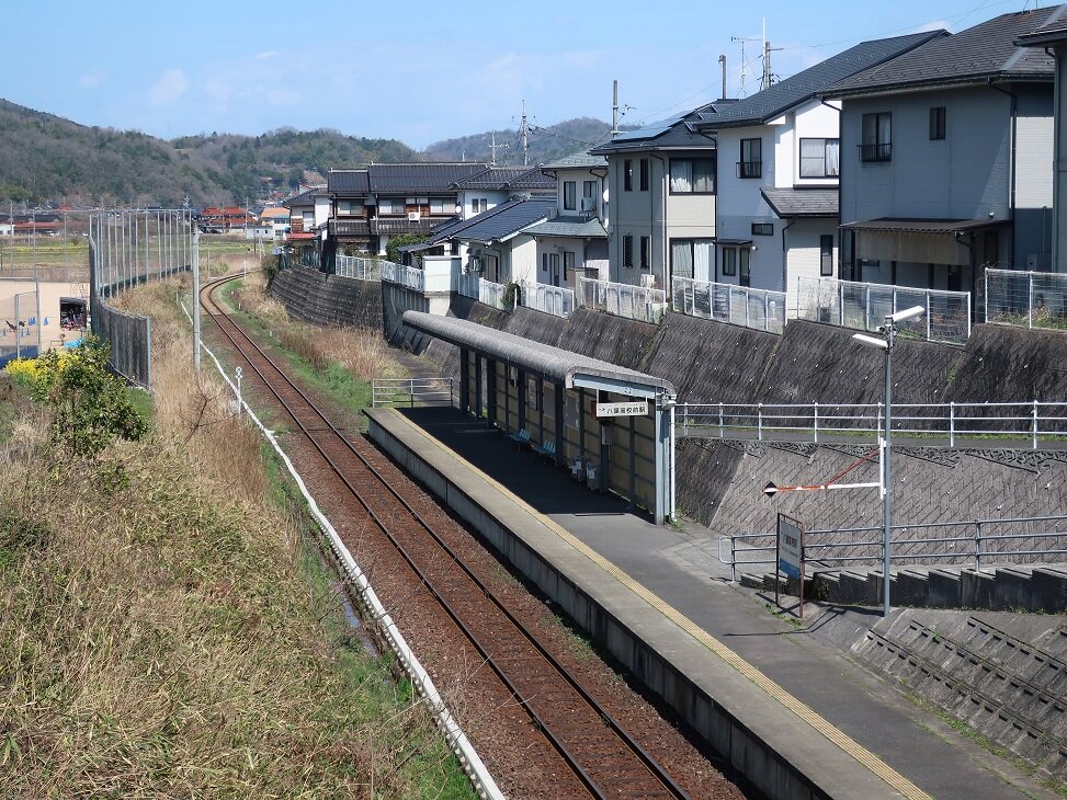 若桜鉄道の硬券入場券の無い駅巡り : 厚紙散歩