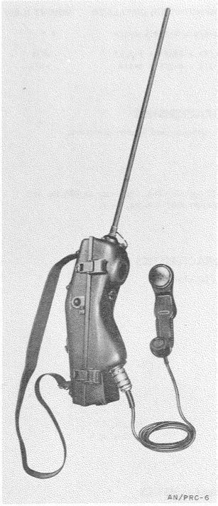 軍用無線機 Radio Set AN/PRC-6 TM11-296 ＆ TM-11-406 : 軍用無線の