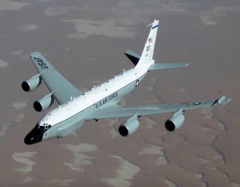 米空軍の電子偵察機RC135V / Wリベットジョイント RC-135V