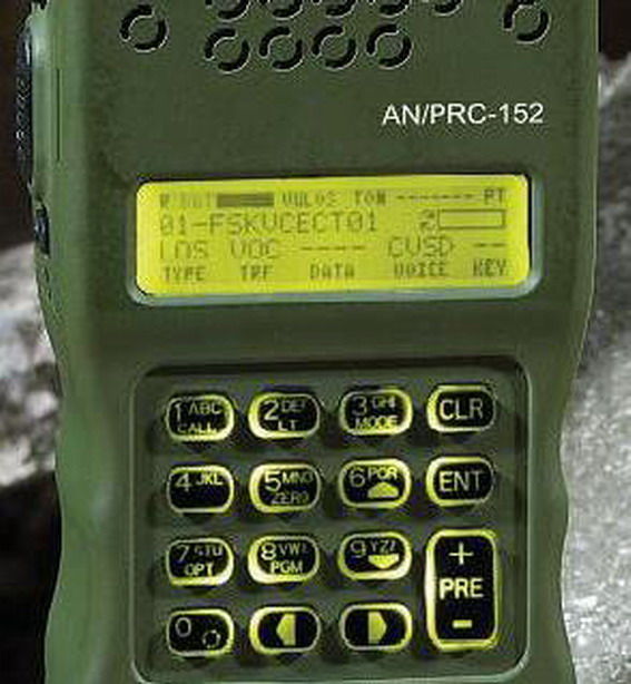AN/PRC一152（UV) TCA PRC 152A UV Handset Radio 15W Aluminum Case