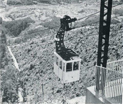 Ropeway_at_Koi_Radio_Relay_Station_1955