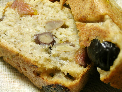 干し柿と甘栗の自然薯パウンドケーキ おさかなの国でベジタリアン 干し柿と甘栗の自然薯パウンドケーキ おさかなの国でベジタリアン