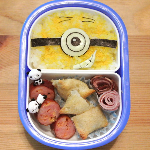 遠足 ミニオン キャラ弁 ニュートンとアインシュタイン 遠足 ミニオン キャラ弁 ニュートンとアインシュタイン