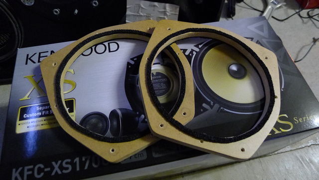 Miniのスピーカー交換用 硬質mdfでインナーバッフルボード製作 会長の趣味いろいろblog