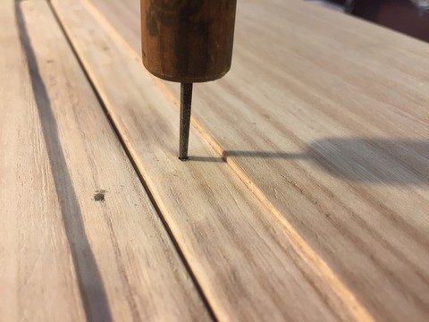 アウトドア キャンプ DIY 自作 桐 無垢材 まな板 マナイタ 折りたたみ