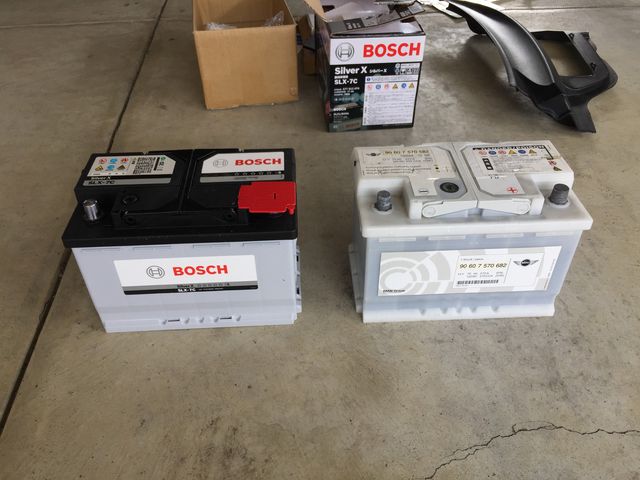 MINIの純正バッテリー突然死、BOSCH Silver X SLX-7Cに交換!! : 会長の ...