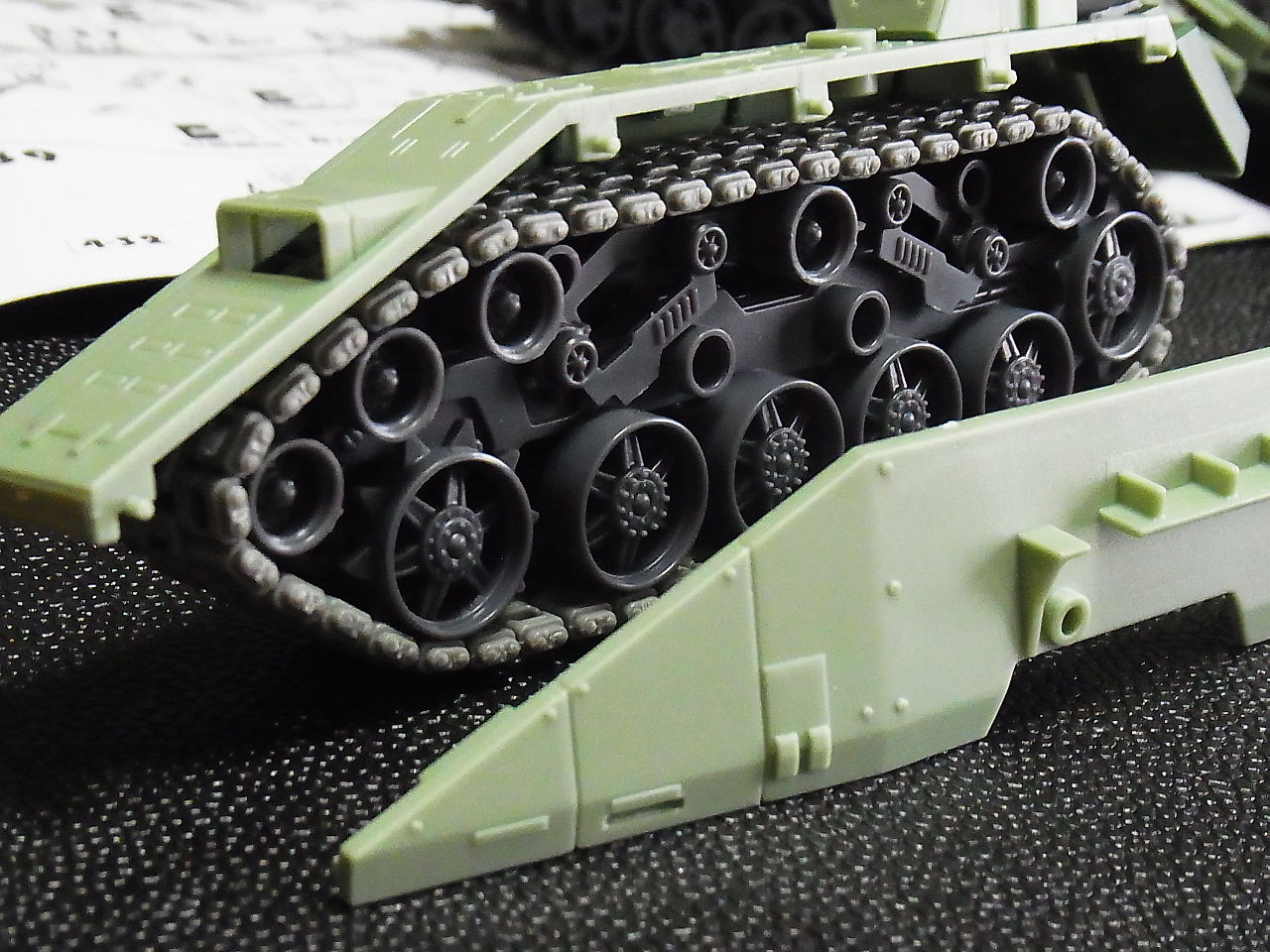 1/100 MS-06V ザクタンク パチ組み完成。 : りぅまるのにっき ﾂｳﾞｧｲ