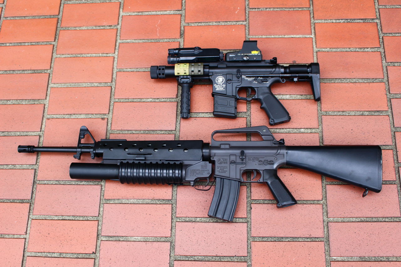 東京マルイ M16A1 with M203 : りぅまるのにっき ﾂｳﾞｧｲ
