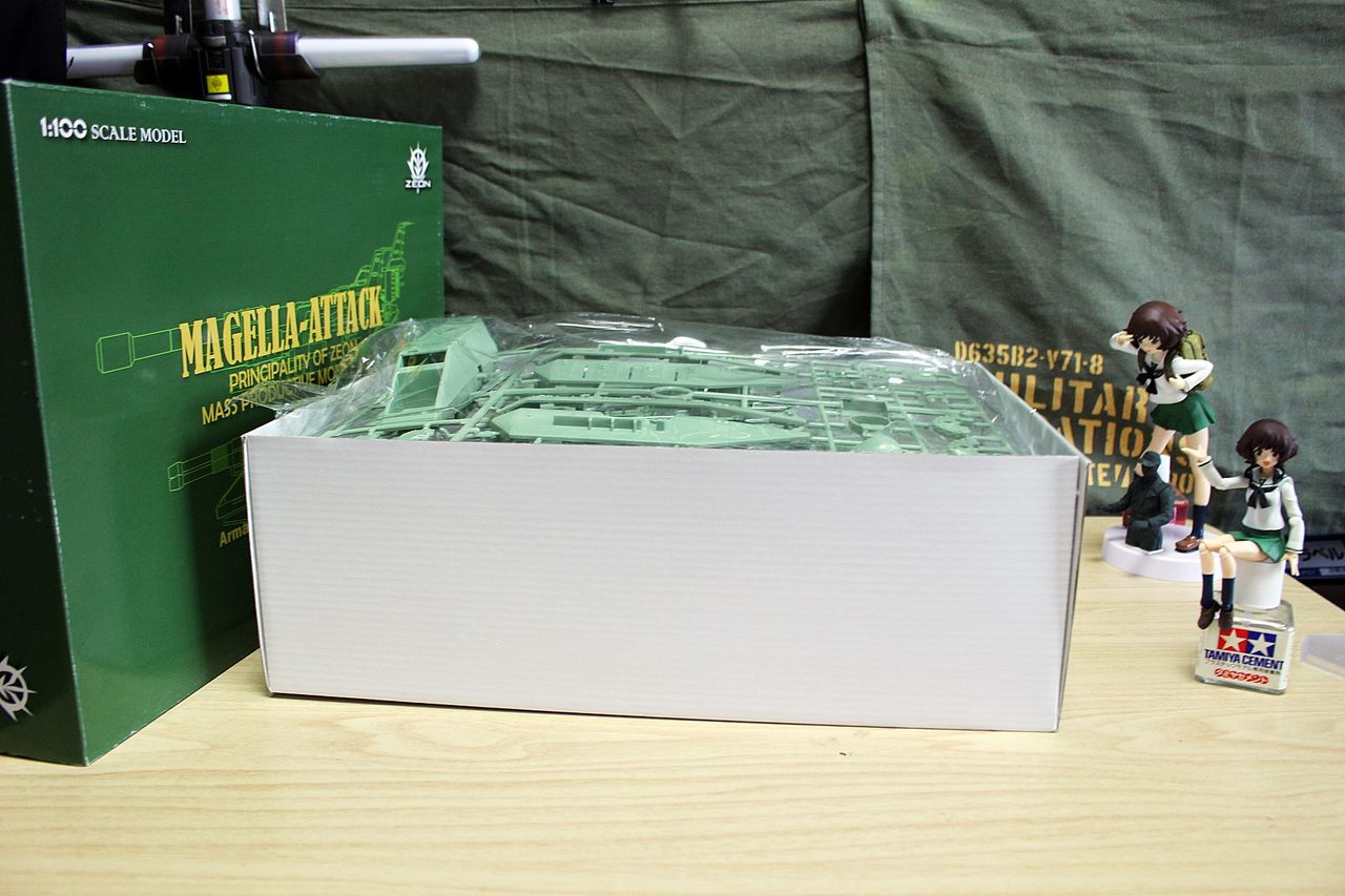 1/100 MS-06V ザクタンク 組み立て再開① : りぅまるのにっき ﾂｳﾞｧｲ