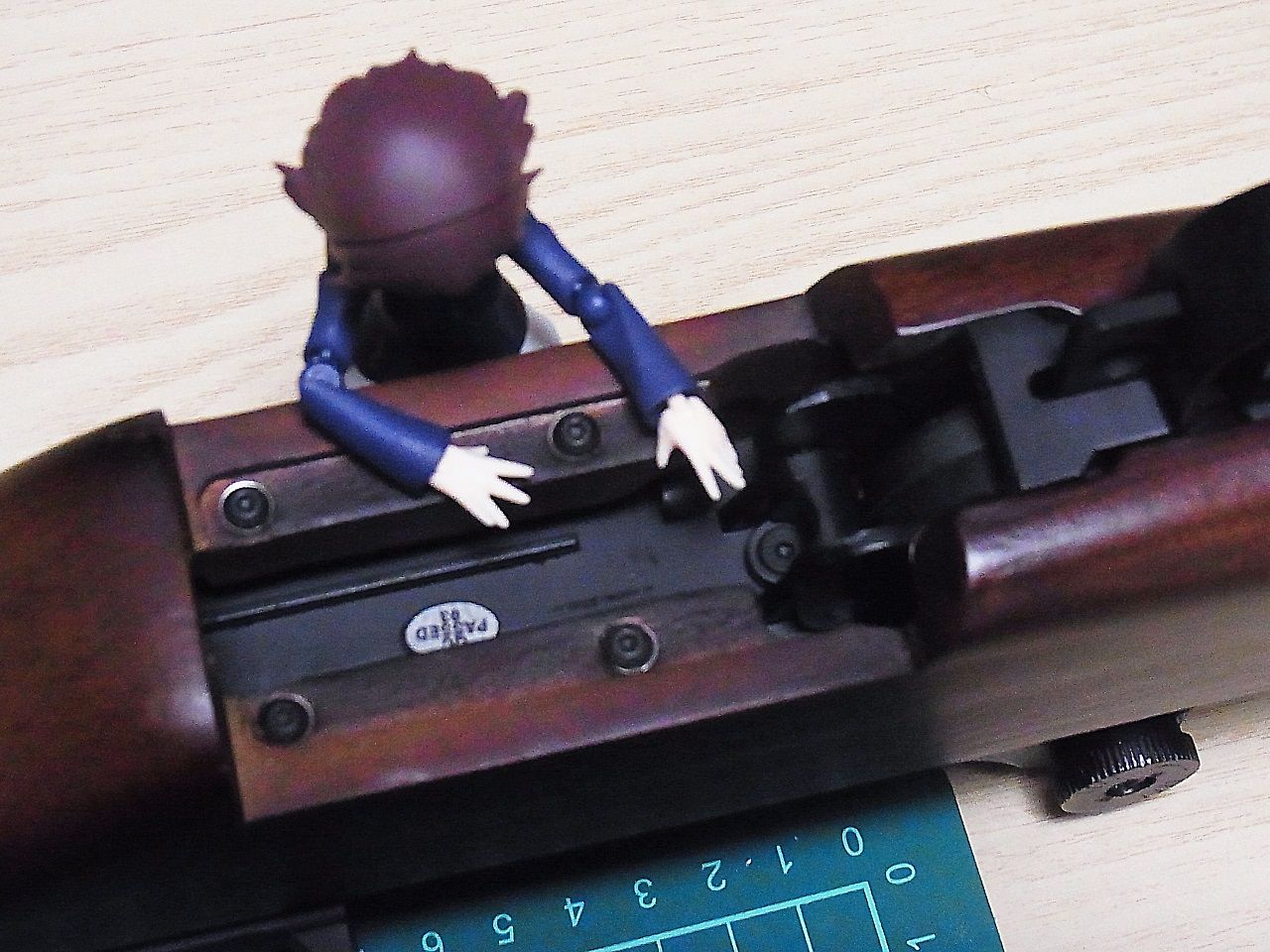 A K M1ガーランド 2発給弾だけ直してみた りぅまるのにっき ﾂｳﾞｧｲ