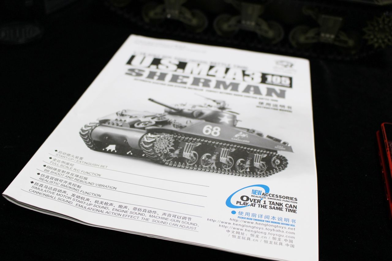 ヘンロン 1/16 M4A3シャーマン アクセサリー取り付け : りぅまるの